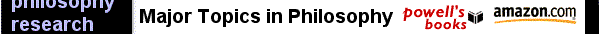 Major Topics in Philosophy at Erratic Impact's Philosophy Research Base