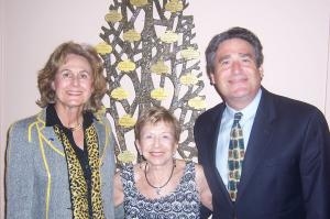 Eva Alexandra Countess Kendeffy, Sonia Pressman Fuentes and Rabbi Jonathan Katz